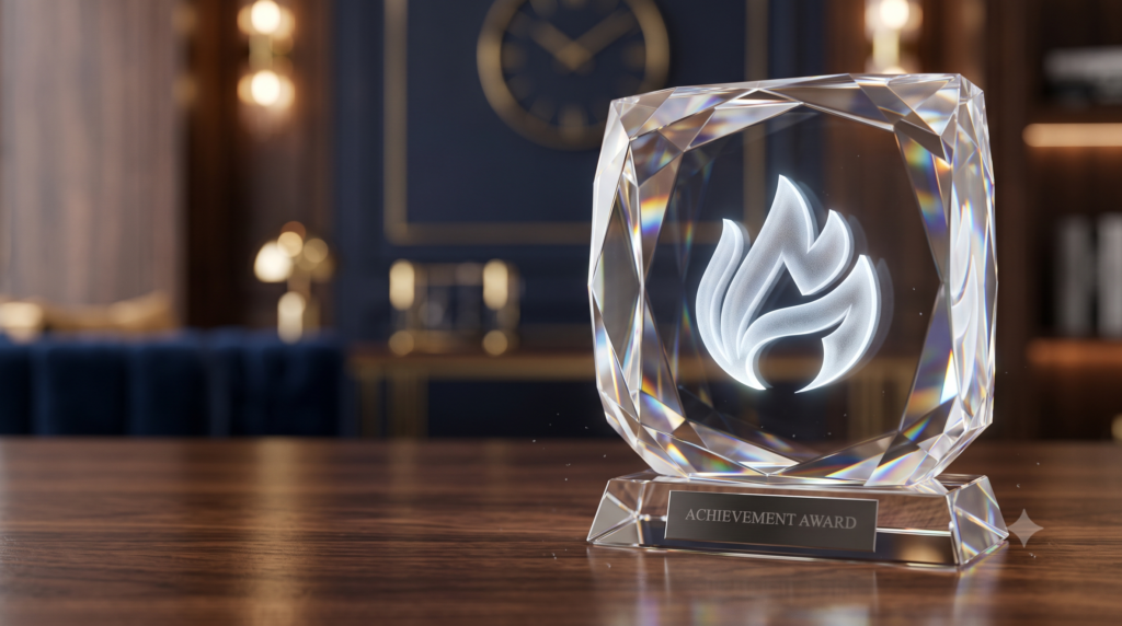 Top design trends for crystal and glass awards